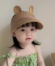 Bambin（ボンバン）の「【 Bambin / ボンバン 】 うさ耳 ペーパー サンバイザー（サンバイザー・キッズ）」