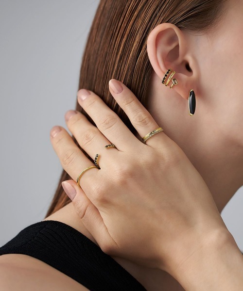 4℃（ヨンドシー）の「【The Tidal】K10イエローゴールド ピンキーリング（リング・レディース・イエローゴールド・#5/#3/#1）」の6枚目の写真