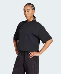 ヨガモーション ワッフル 半袖Tシャツ / ヨガウェア / アディダス adidas