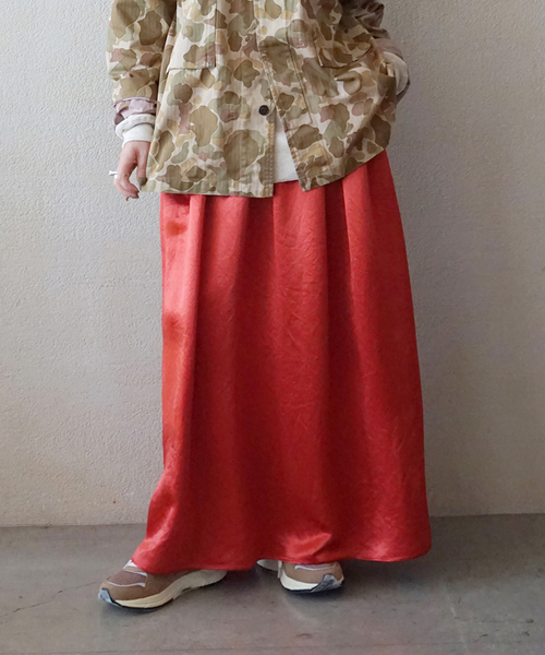 スカート JOURNAL STANDARD VINTAGE SATIN SKIRT JOURNAL STANDARD｜《追加》ヴィンテージサテンスカート