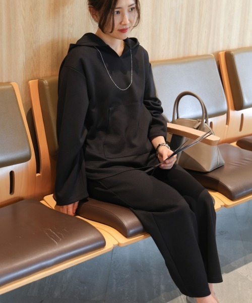 Bou Jeloud(ブージュルード)の「ラウンドパンツ(その他パンツ・レディース・キャメル/ピンク/ブラック/グレー・38/36)」の1枚目の写真