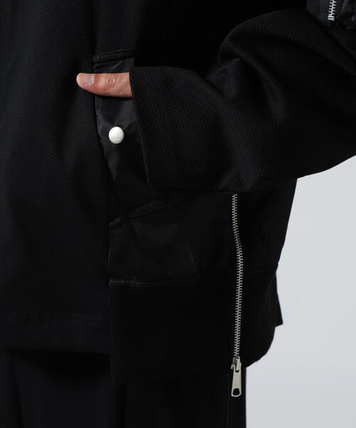 Maison ULA（メゾンウラ）の「Maison ULA/メゾン ウラ/切り替えカーディガン（カーディガン/ボレロ・メンズ・グレー/ブラック・2/1）」の10枚目の写真