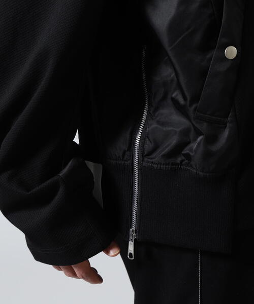 Maison ULA（メゾンウラ）の「Maison ULA/メゾン ウラ/切り替えカーディガン（カーディガン/ボレロ・メンズ・グレー/ブラック・2/1）」の11枚目の写真