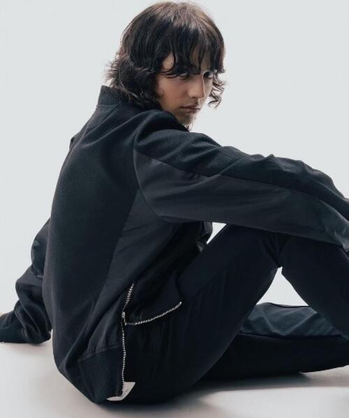 Maison ULA（メゾンウラ）の「Maison ULA/メゾン ウラ/切り替えカーディガン（カーディガン/ボレロ・メンズ・グレー/ブラック・2/1）」の16枚目の写真