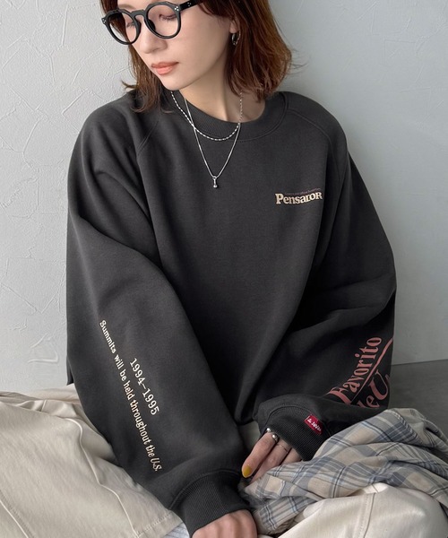 セール】《JaVaジャバコラボ》抜け感纏い、センスで遊ぶ。ロゴ袖刺繍