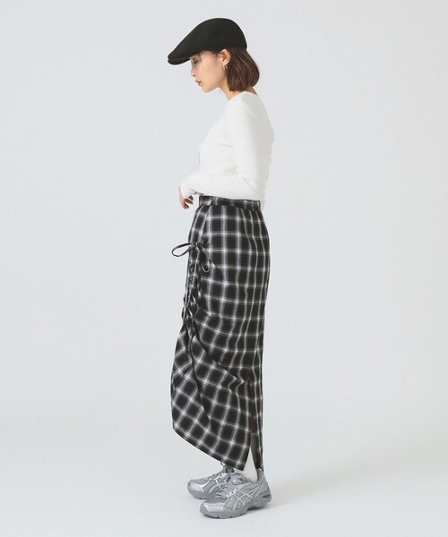 Ray BEAMS(レイビームス)の「【別注】athletic wear MASON / メッセージ ロングスリーブ Tシャツ(Tシャツ/カットソー・レディース・ホワイト/レッド・ONE SIZE)」の8枚目の写真