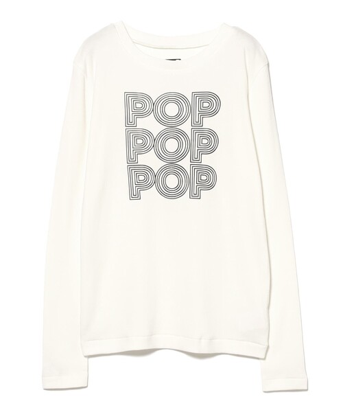 Ray BEAMS(レイビームス)の「【別注】athletic wear MASON / メッセージ ロングスリーブ Tシャツ(Tシャツ/カットソー・レディース・ホワイト/レッド・ONE SIZE)」の18枚目の写真