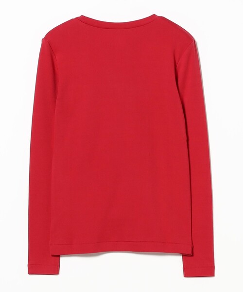 Ray BEAMS(レイビームス)の「【別注】athletic wear MASON / メッセージ ロングスリーブ Tシャツ(Tシャツ/カットソー・レディース・ホワイト/レッド・ONE SIZE)」の14枚目の写真