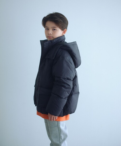 ✨美品✨ユキエモン　大きいサイズ　こねこ図鑑　ダウンベスト　3L リバーシブル TAION（タイオン）の「【WEB限定/一部SHIPS KIDS別注】TAION:100