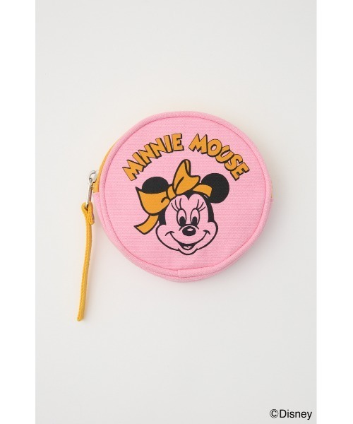 RODEO CROWNS WIDE BOWL（ロデオクラウンズワイドボウル）の「（ミッキー＆フレンズ）サークルウォレット（財布・レディース・オフホワイト/ブラック/ブラウン/ピンク・FREE）」の4枚目の写真