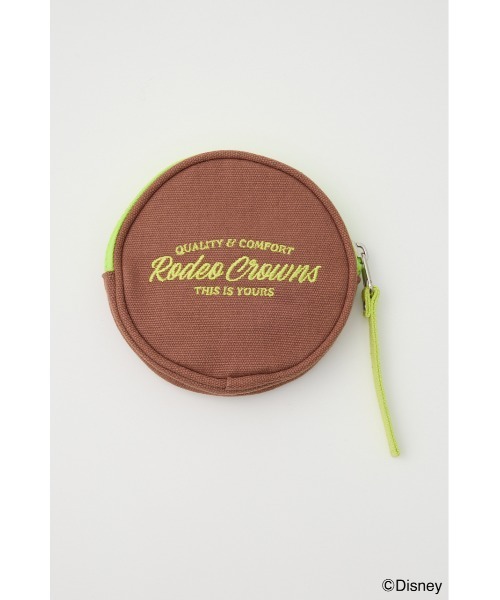 RODEO CROWNS WIDE BOWL（ロデオクラウンズワイドボウル）の「（ミッキー＆フレンズ）サークルウォレット（財布・レディース・オフホワイト/ブラック/ブラウン/ピンク・FREE）」の9枚目の写真