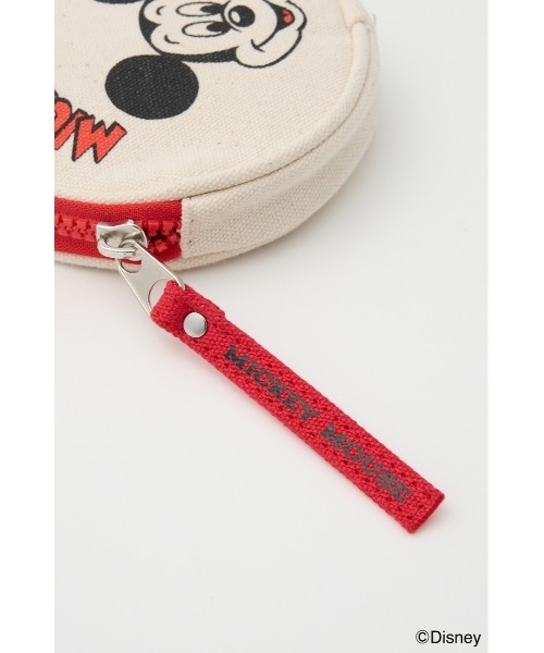 RODEO CROWNS WIDE BOWL（ロデオクラウンズワイドボウル）の「（ミッキー＆フレンズ）サークルウォレット（財布・レディース・オフホワイト/ブラック/ブラウン/ピンク・FREE）」の16枚目の写真