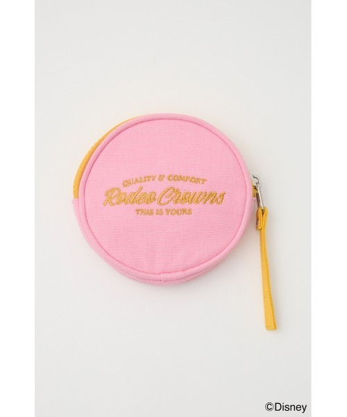 RODEO CROWNS WIDE BOWL（ロデオクラウンズワイドボウル）の「（ミッキー＆フレンズ）サークルウォレット（財布・レディース・オフホワイト/ブラック/ブラウン/ピンク・FREE）」の18枚目の写真