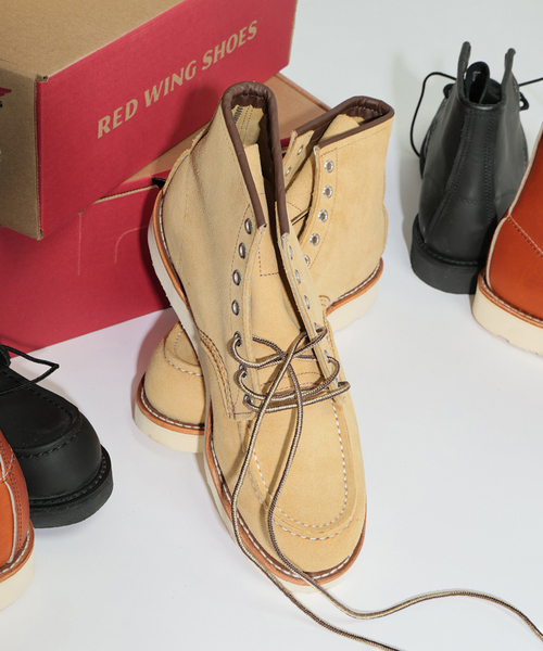 RED WING(レッドウィング)の「RED WING / レッドウイング 6インチ クラシックモック #8833(その他シューズ・メンズ・ベージュ・100/95/90/85/80/75/70)」の1枚目の写真