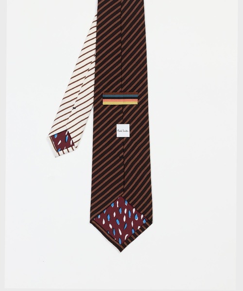 ポールスミス ネクタイ ストライプ柄 ブラウン 楽天市場】ネクタイ ポールスミス メンズ Paul Smith マルチ