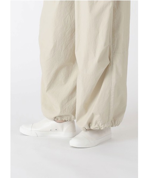 Plantation（プランテーション）の「ダブルコットンボンディング / パンツ / (O)（その他パンツ・レディース・オフホワイト・M size）」の4枚目の写真