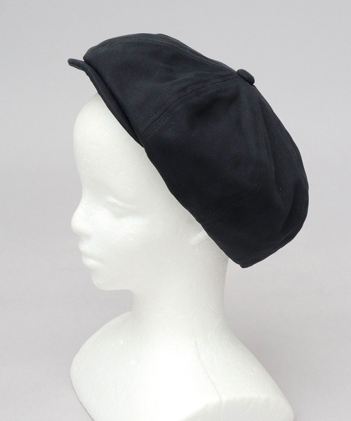 Basiquenti（ベーシックエンティ）の「ヘヴィーキャンバス ビッグシルエット キャスケットハンチング（キャスケット・メンズ・ブラック/チャコール/キャメル・FREE）」の11枚目の写真