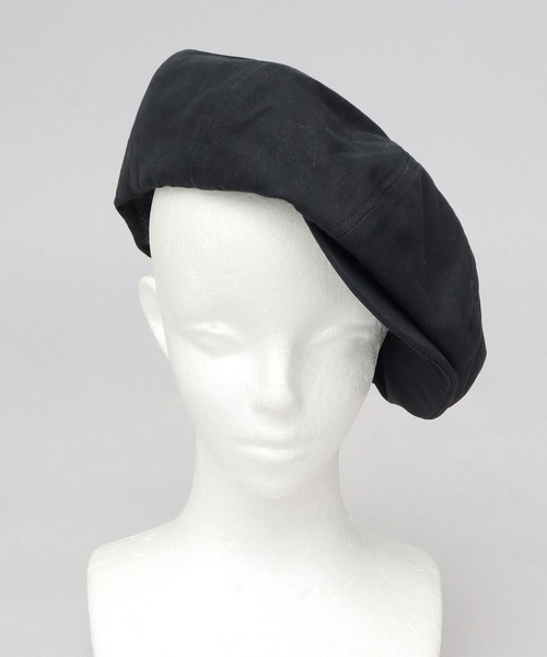 Basiquenti（ベーシックエンティ）の「ヘヴィーキャンバス ビッグシルエット キャスケットハンチング（キャスケット・メンズ・ブラック/チャコール/キャメル・FREE）」の12枚目の写真