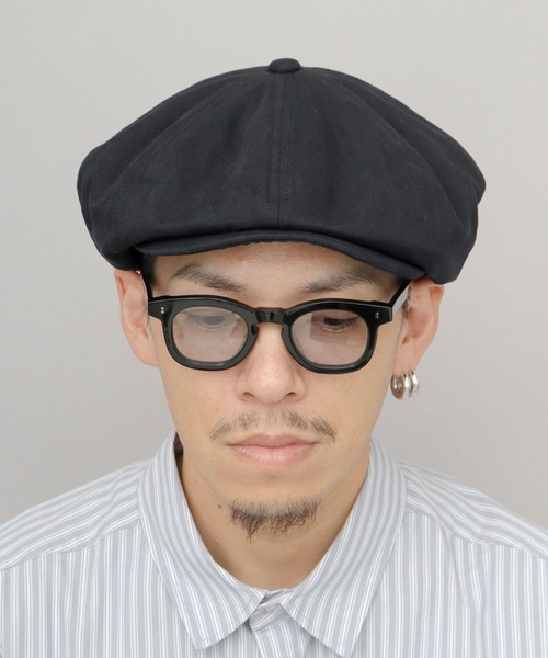 Basiquenti（ベーシックエンティ）の「ヘヴィーキャンバス ビッグシルエット キャスケットハンチング（キャスケット・メンズ・ブラック/チャコール/キャメル・FREE）」の19枚目の写真