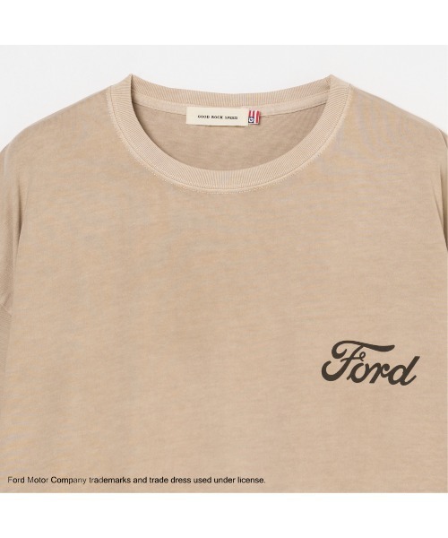 HELIOPOLE(エリオポール)の「Ford BIG T SHIRT(Tシャツ/カットソー・レディース・ベージュ・FREE)」の3枚目の写真
