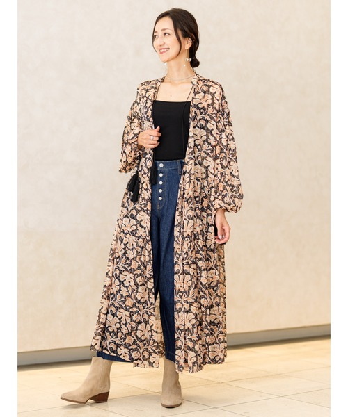 Banana Republic(バナナリパブリック)の「ルレックス ストライプ ティアード マキシドレス(ワンピース・レディース・アイボリー・L/XS/S/M)」の5枚目の写真