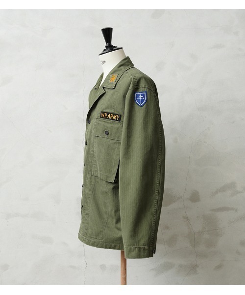 【良品】OFF WHITE アーミー ミリタリージャケット ワッペン 良品】OFF WHITE アーミー ミリタリージャケット ワッペン 良品