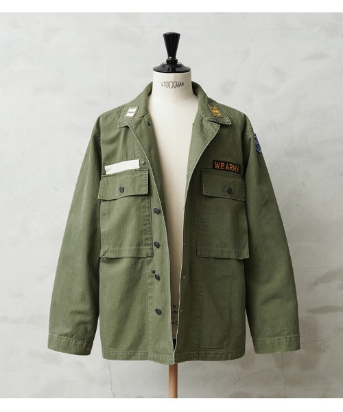 M-43 HBT コンバットジャケット ワッペン WAIPER.inc【WP1050B