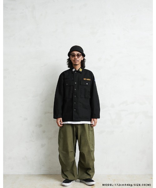 M-43 HBT コンバットジャケット ワッペン WAIPER.inc【WP1050B