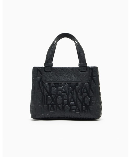 ARMANI EXCHANGE(アルマーニエクスチェンジ)の「【A|X アルマーニ エクスチェンジ】オールオーバーエンボスロゴ ミニハンドバッグ(グレイン)(ハンドバッグ・レディース・ブラック/ライトベージュ/グレイッシュベージュ・FREE)」の13枚目の写真
