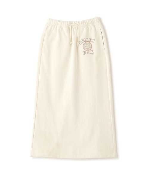 AVIREX（アヴィレックス）の「AVIREX 50th VARSITY SKIRT/バーシティースカート（スカート・レディース・チャコールグレー/オフホワイト/エンジ・M/S）」の19枚目の写真