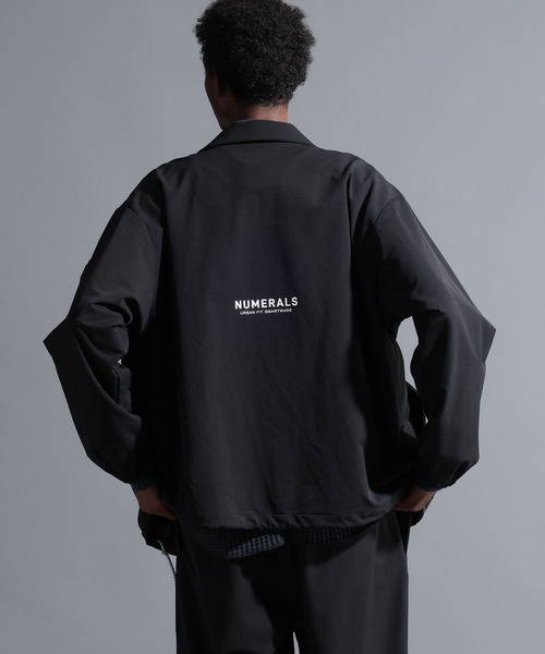 NUMERALS】コーチジャケット（ナイロンジャケット）｜NUMERALS