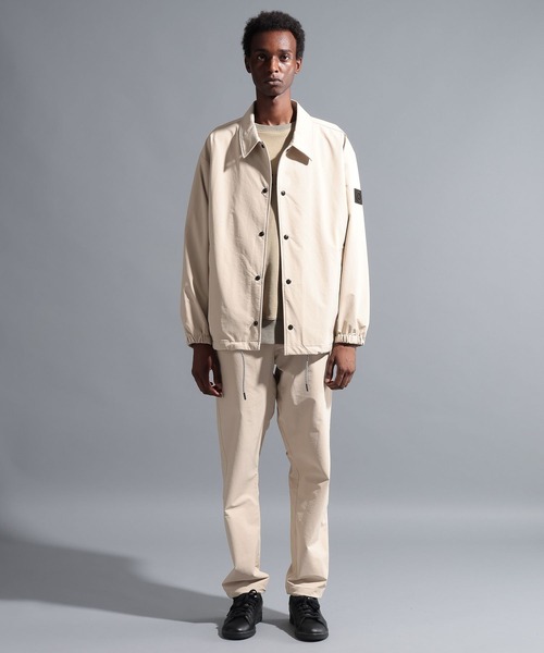NUMERALS(ヌメラルズ)の「【NUMERALS】コーチジャケット(ナイロンジャケット・メンズ・ベージュ/ネイビー/ブラック・MEDIUM/LARGE)」の9枚目の写真