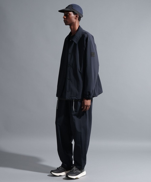 NUMERALS(ヌメラルズ)の「【NUMERALS】コーチジャケット(ナイロンジャケット・メンズ・ベージュ/ネイビー/ブラック・MEDIUM/LARGE)」の14枚目の写真