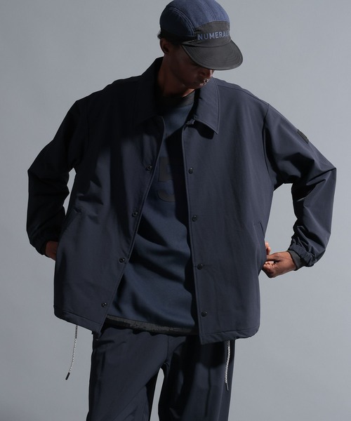 NUMERALS(ヌメラルズ)の「【NUMERALS】コーチジャケット(ナイロンジャケット・メンズ・ベージュ/ネイビー/ブラック・MEDIUM/LARGE)」の16枚目の写真