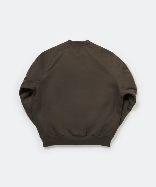 DAIWA PIER39（ダイワピア39）の「DAIWA PIER39 TECH SWEAT CREW FREEDOM SLEEVE BE-51025W（スウェット・メンズ・グレー/ブラウン/パープル/ブラック・X-LARGE/SMALL/MEDIUM/LARGE）」の6枚目の写真