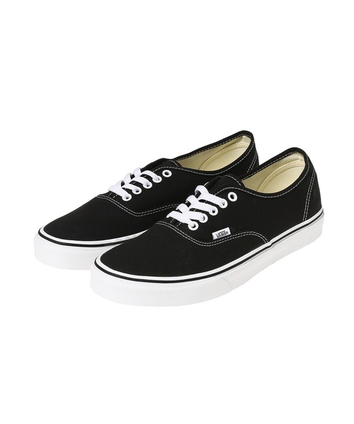 VANS(バンズ)の「VANS UA Authentic VN000EE3BLK(スニーカー・メンズ・ブラック・27cm/26.5cm/26cm/28cm/27.5cm)」の1枚目の写真