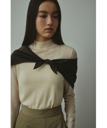 STYLEMIXER（スタイルミキサー）の「ステッチラインサテンスカーフ（バンダナ/スカーフ）」