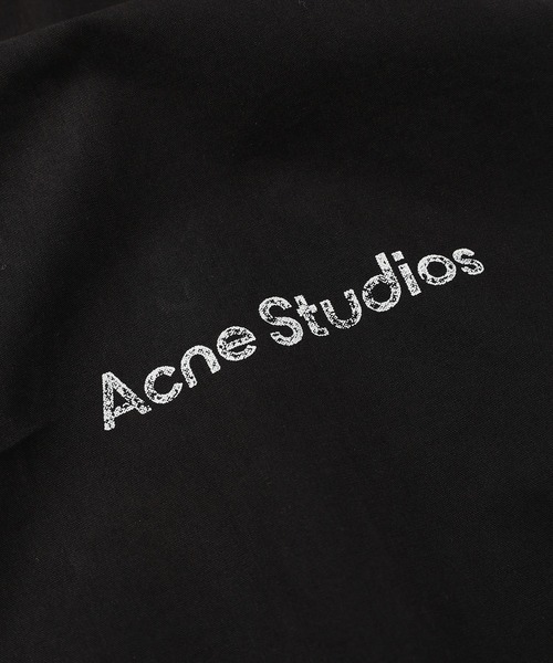 acne studious ロゴ マウンテンパーカー ナイロンジャケット ACNEの