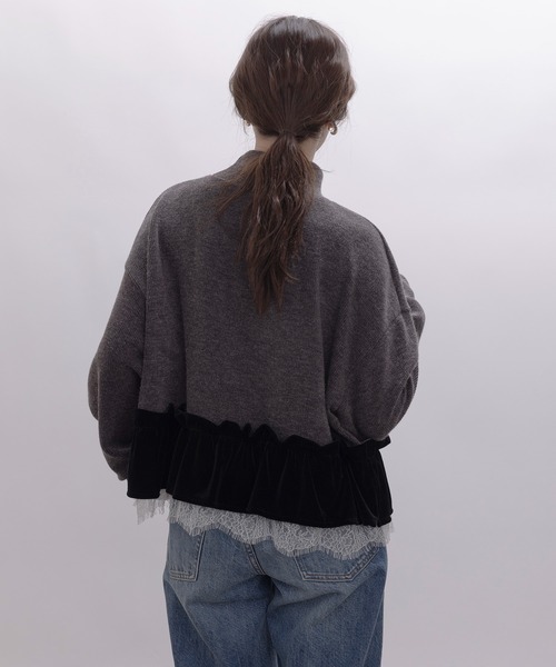 ベロアフリルハイネックトップス Eimee Law│Eimee Law & LHELBIE 公式