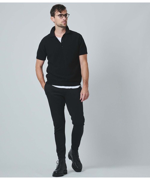 junhashimoto（ジュンハシモト）の「14GG SEED STITCH POLO（ポロシャツ・メンズ・ボルドー・3/4）」の14枚目の写真
