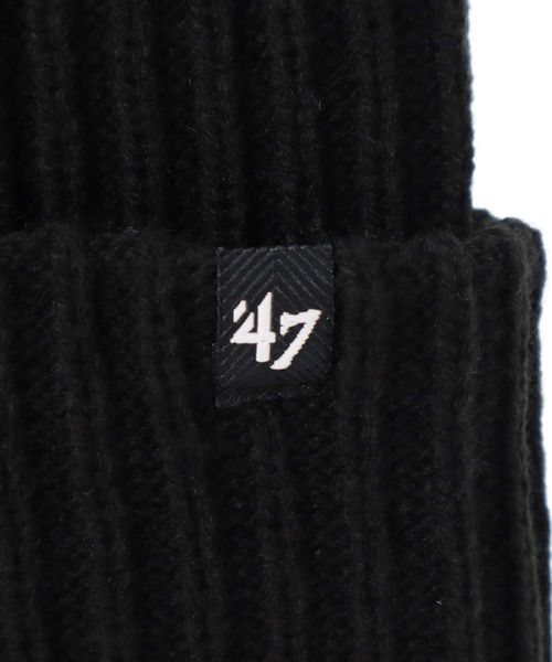 '47(フォーティーセブン)の「’47BRANDフォーティーセブン ニット帽 カフニット MLB(ニットキャップ/ビーニー・メンズ・ブラック/ブルー/ブラック系/ブラック系1/ブラック系2/ネイビー/ブラック系3/ブラウン・FREE)」の12枚目の写真