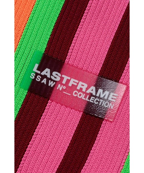 LASTFRAME(ラストフレーム)の「RANDOM STRIPE KNOT BAG(ハンドバッグ・レディース・グリーン系その他・FREE)」の4枚目の写真