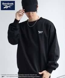 Reebok(リーボック)の【Reebok/リーボック】裏起毛 ワンポイント刺繍ロゴ クルーネック スウェット トレーナー(スウェット)