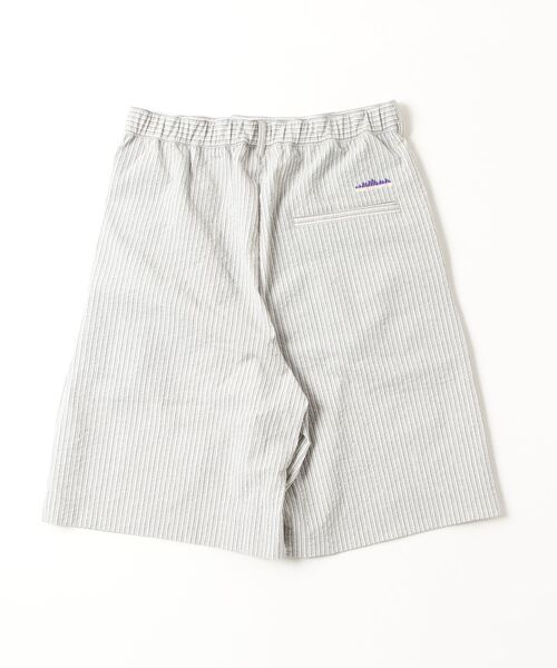 FREAK'S STORE(フリークスストア)の「THOUSAND MILE/サウザンドマイル TUCK SHORT PANTS/タックショートパンツ(その他パンツ・レディース・サックスブルー/グレー・MEDIUM/SMALL)」の3枚目の写真