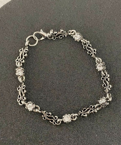 SPINNS（スピンズ）の「シルバーブレスレット/ストーン（ブレスレット・メンズ・シルバー・ONESIZE）」の2枚目の写真