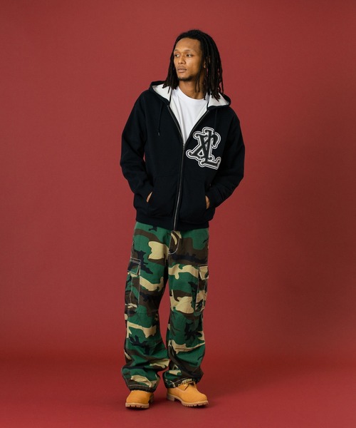 XLARGE（エクストララージ）の「X STITCH CARGO PANTS（カーゴパンツ・メンズ・カモフラージュ/ベージュ/ブラック・32inch/34inch/36inch/30inch）」の9枚目の写真