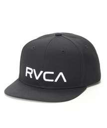 RVCA（ルーカ）の「RVCA メンズ RVCA TWILL SNAPBACK キャップ 【2025年秋冬モデル】/ルーカロゴ刺繍キャップ（帽子）（キャップ）」