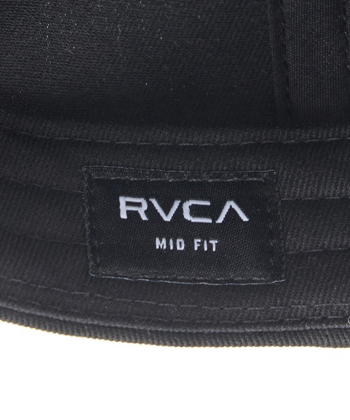 RVCA(ルーカ)の「RVCA メンズ RVCA TWILL SNAPBACK キャップ 【2025年秋冬モデル】/ルーカロゴ刺繍キャップ(帽子)(キャップ・メンズ・ナチュラル/ブラック×ブラック/ブラック/エンジ・FREE)」の12枚目の写真