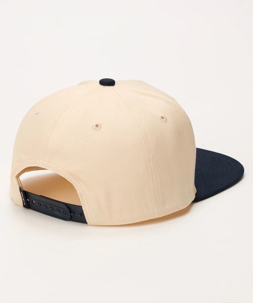 RVCA(ルーカ)の「RVCA メンズ RVCA TWILL SNAPBACK キャップ 【2025年秋冬モデル】/ルーカロゴ刺繍キャップ(帽子)(キャップ・メンズ・ナチュラル/ブラック×ブラック/ブラック/エンジ・FREE)」の17枚目の写真
