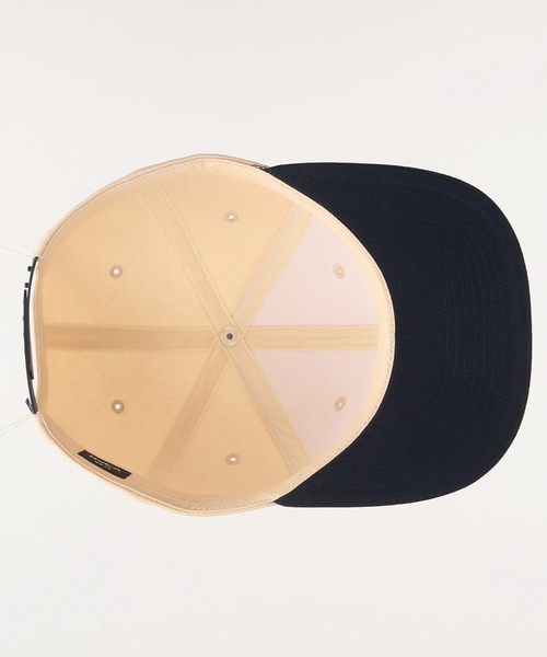 RVCA(ルーカ)の「RVCA メンズ RVCA TWILL SNAPBACK キャップ 【2025年秋冬モデル】/ルーカロゴ刺繍キャップ(帽子)(キャップ・メンズ・ナチュラル/ブラック×ブラック/ブラック/エンジ・FREE)」の19枚目の写真